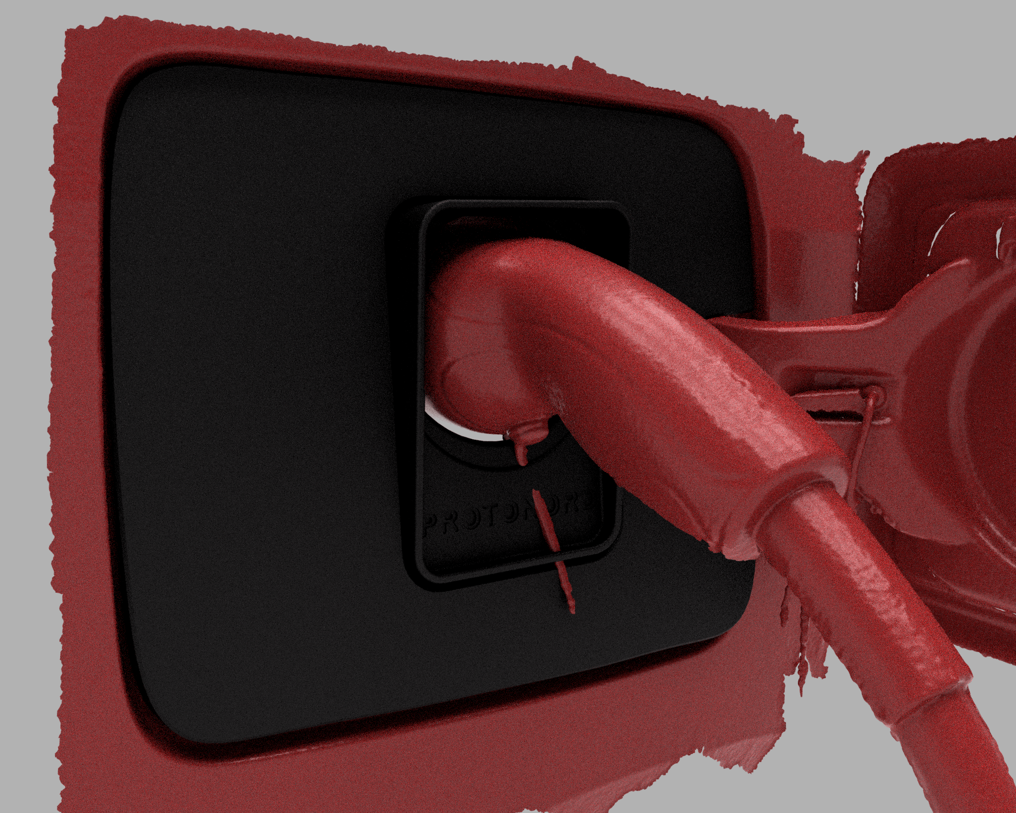 BMW I3 REx (I01) 2013 - 2022 vær og snø deksel for ladeport - Sort - PROTONORD - PROTONORD