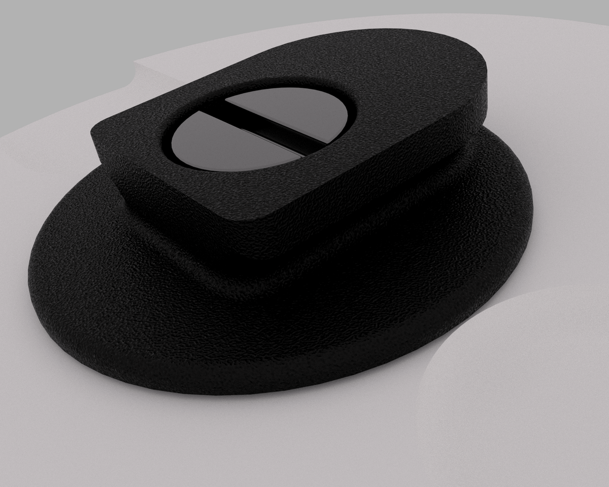 Festebraketter for Netatmo regnsensor og vindmåler - Sort - PROTONORD - PROTONORD