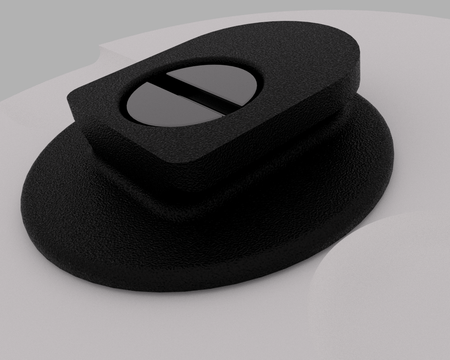 Festebraketter for Netatmo regnsensor og vindmåler - Sort - PROTONORD - PROTONORD