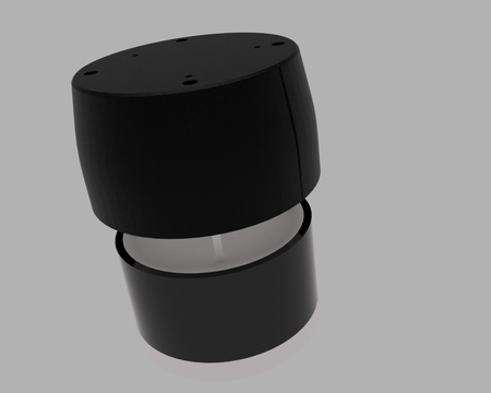 Festebraketter for Netatmo regnsensor og vindmåler - Sort - PROTONORD - PROTONORD