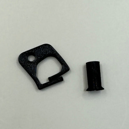 ID - Kortholder for Yubico og flere ID - kort - Krok og hylse for Yubico holder +3 kortholder eller 4 kortholdere uten Yubico