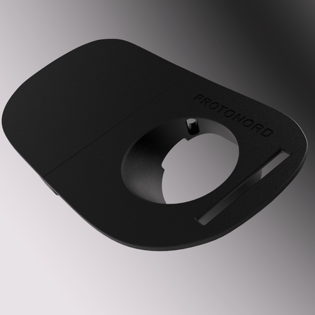 Nissan Leaf (ZE1) V2 vær og snø deksel for ladeport - Sort - PROTONORD - PROTONORD