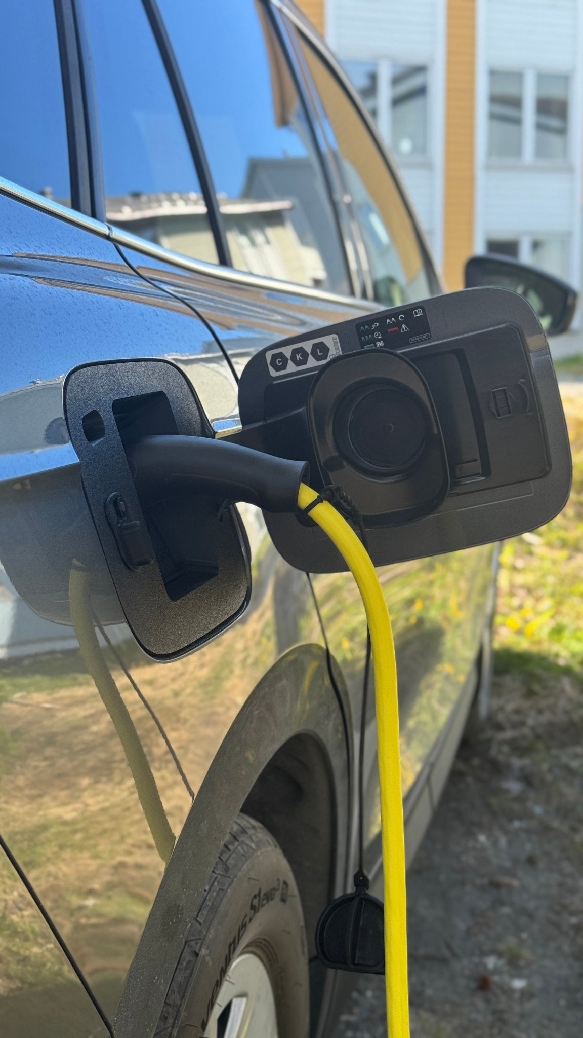 Skoda Enyaq iV vær og snø deksel for ladeport - PROTONORD - PROTONORD