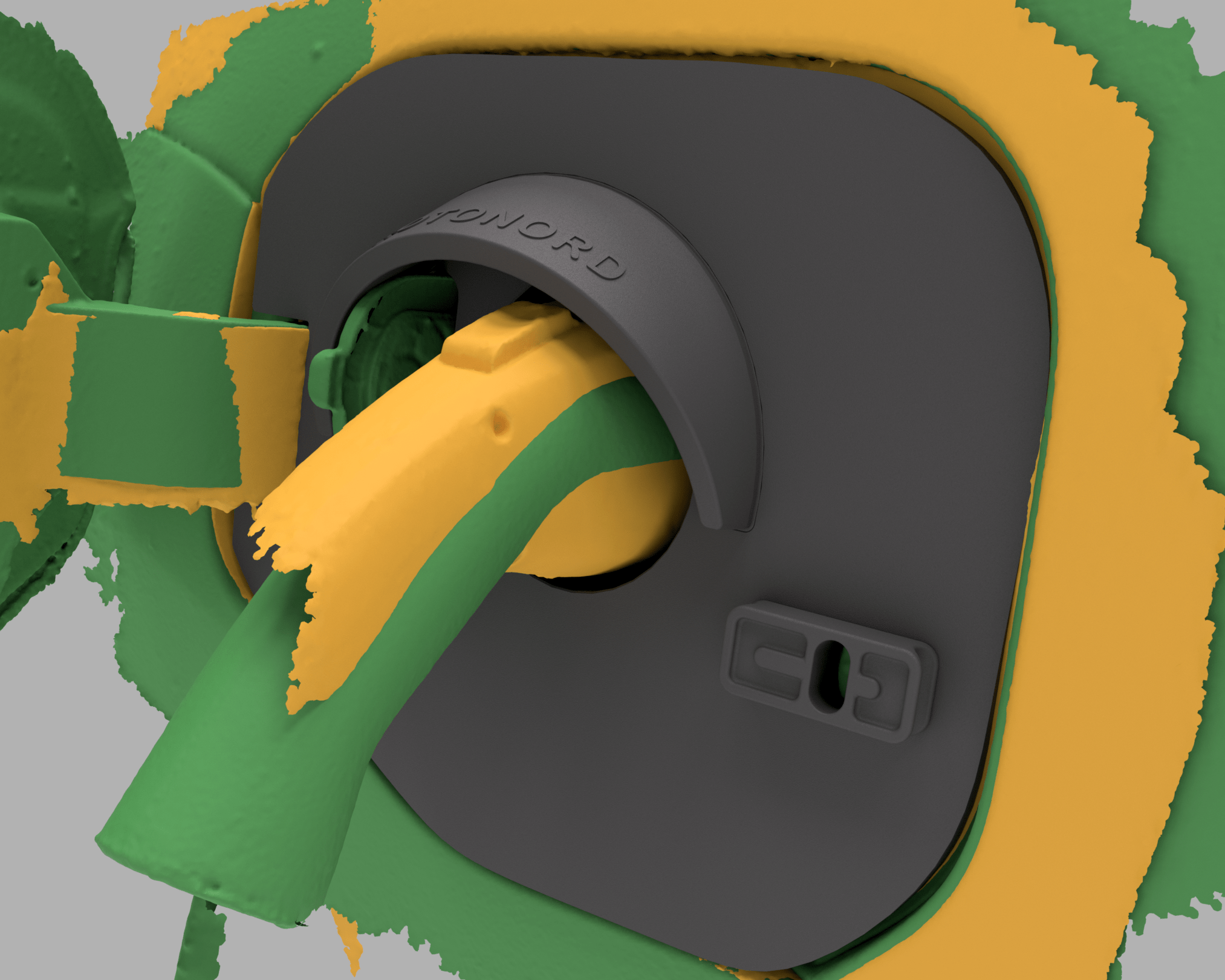 Subaru Solterra vær og snø deksel for ladeport - Sort - PROTONORD - PROTONORD