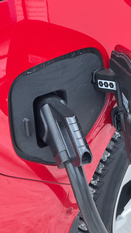 VolksWagen ID.Buzz vær og snø deksel for ladeport - Type 2 med hette - PROTONORD - PROTONORD