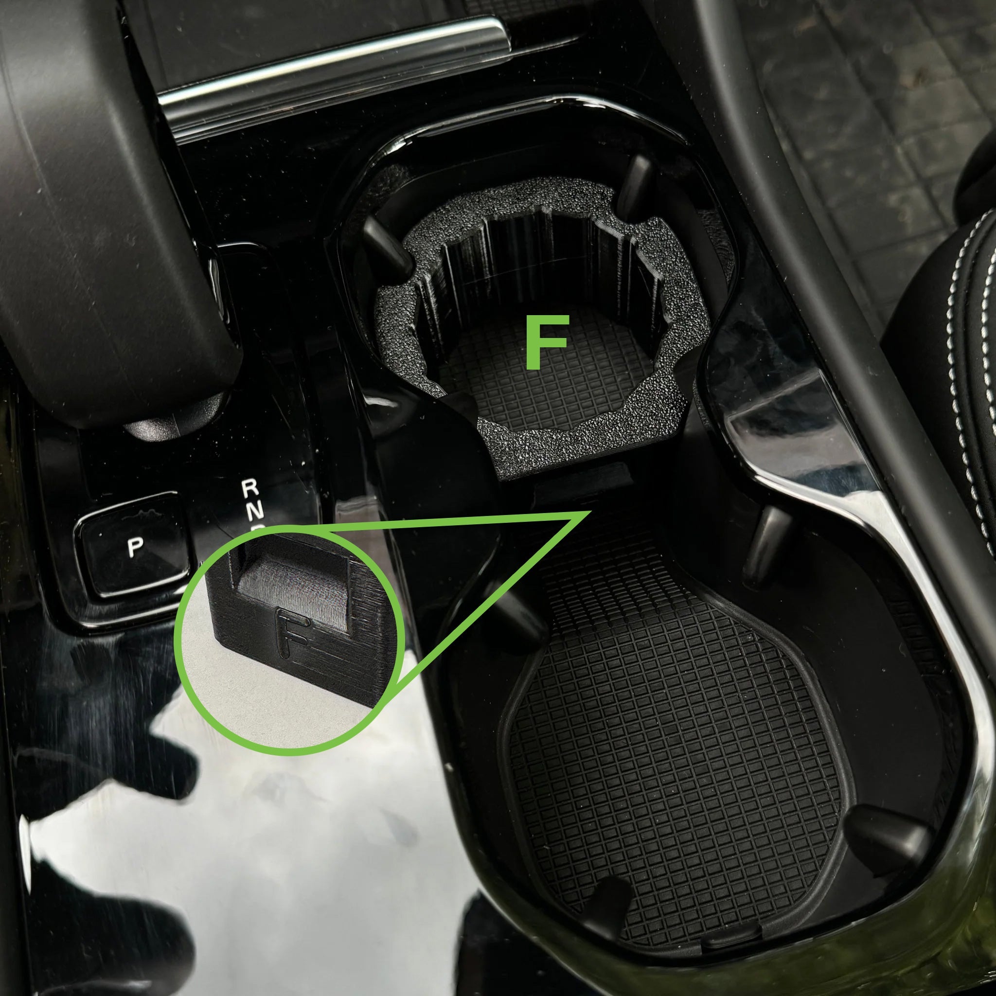 Volvo XC40/EX40/C40/EC40 Koppholder adapter - Front - PROTONORD - PROTONORD