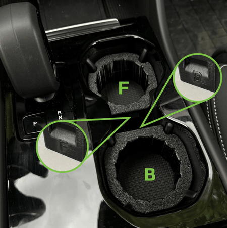 Volvo XC40/EX40/C40/EC40 Koppholder adapter - Begge - PROTONORD - PROTONORD