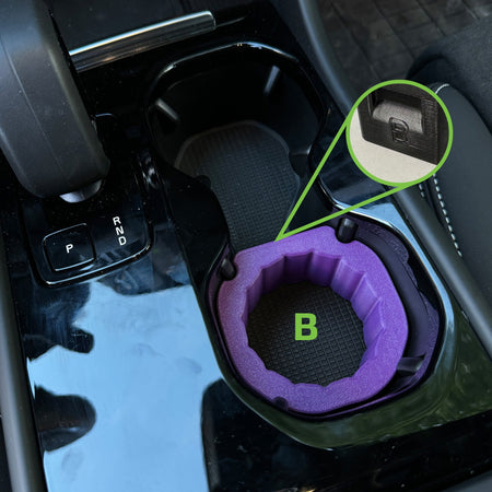 Volvo XC40/EX40/C40/EC40 Koppholder adapter - Bak - PROTONORD - PROTONORD