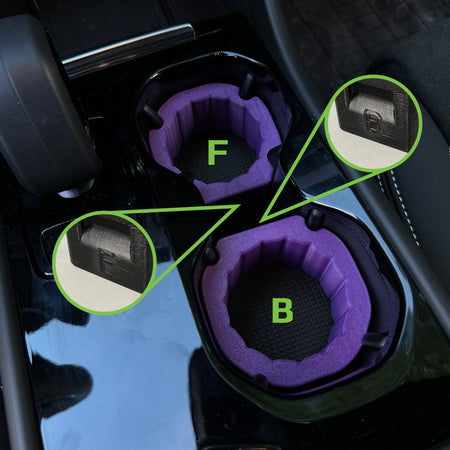 Volvo XC40/EX40/C40/EC40 Koppholder adapter - Begge - PROTONORD - PROTONORD