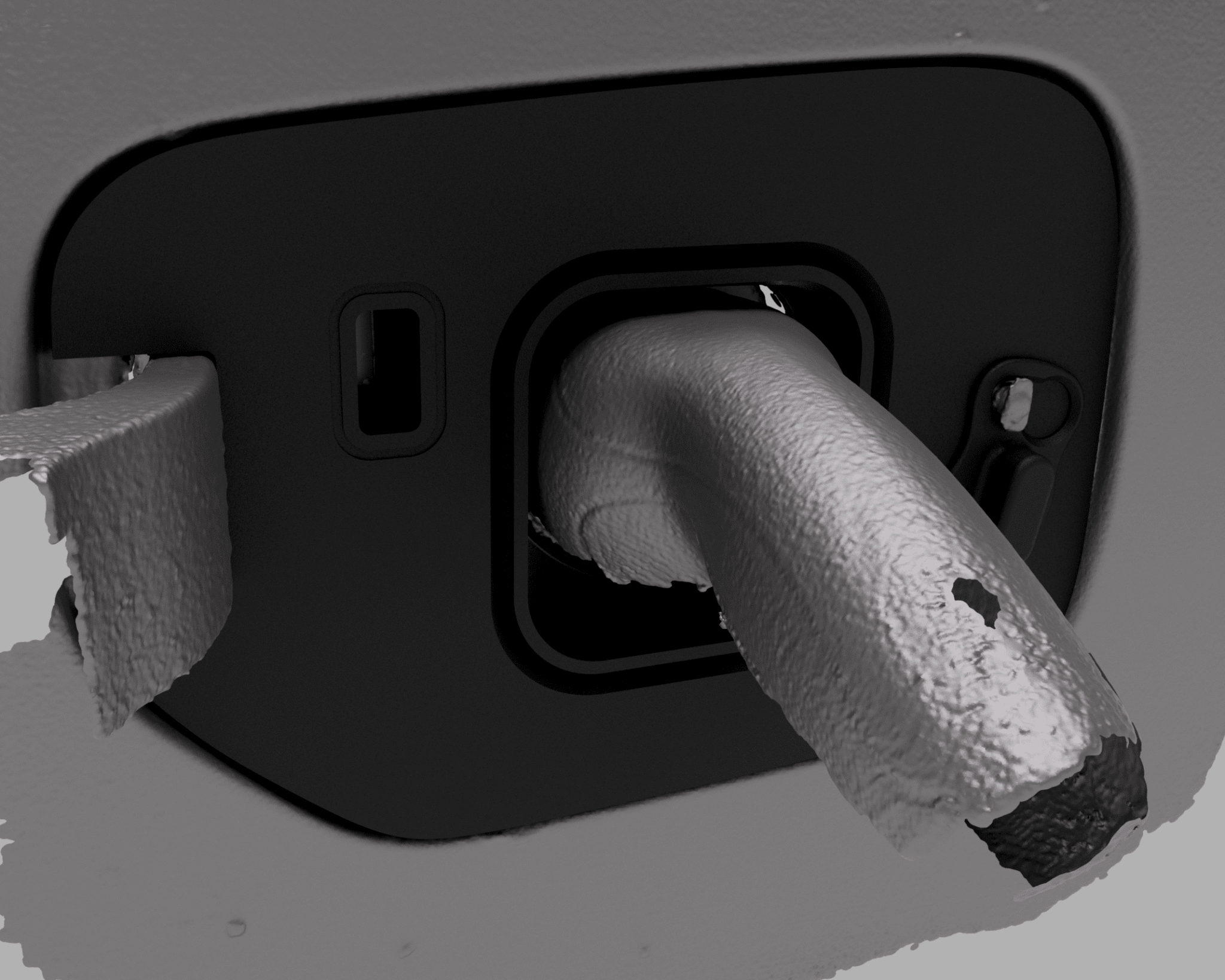 BMW 330e Hybrid vær og snø deksel for ladeport - PROTONORD