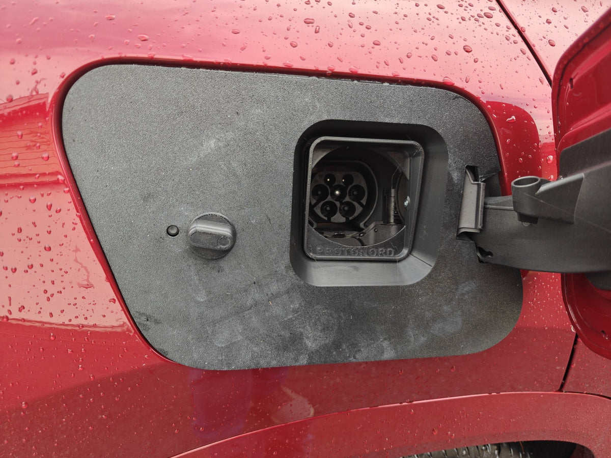 BMW iX2 2024 - 202* vær og snø deksel for ladeport - PROTONORD - PROTONORD