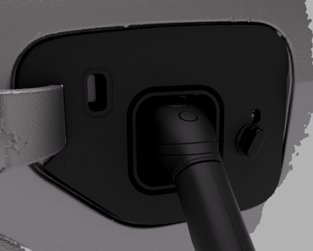 BMW X5 (G05) Plug - in Hybrid vær og snø deksel for ladeport - Sort - PROTONORD