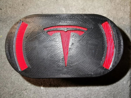 CCS deksel for Tesla Model 3 - Uten vinger og rød logo - PROTONORD - Fladby 3Dprint