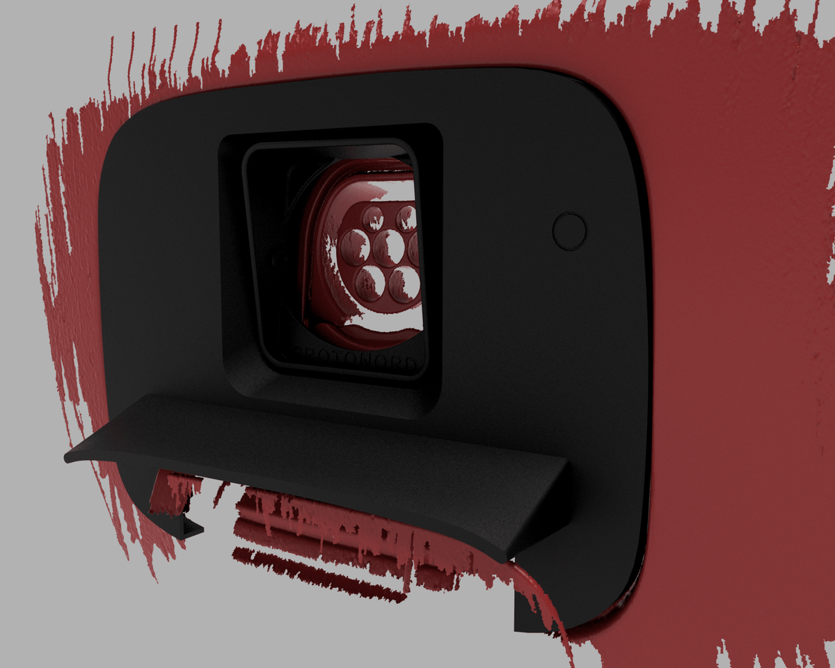 Hongqi E - HS9 vær og snø deksel for ladeport - PROTONORD - PROTONORD