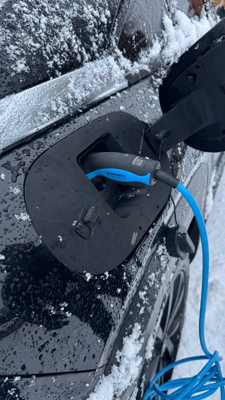 Mazda MX - 30 vær og snø deksel for ladeport - Sort - PROTONORD - PROTONORD