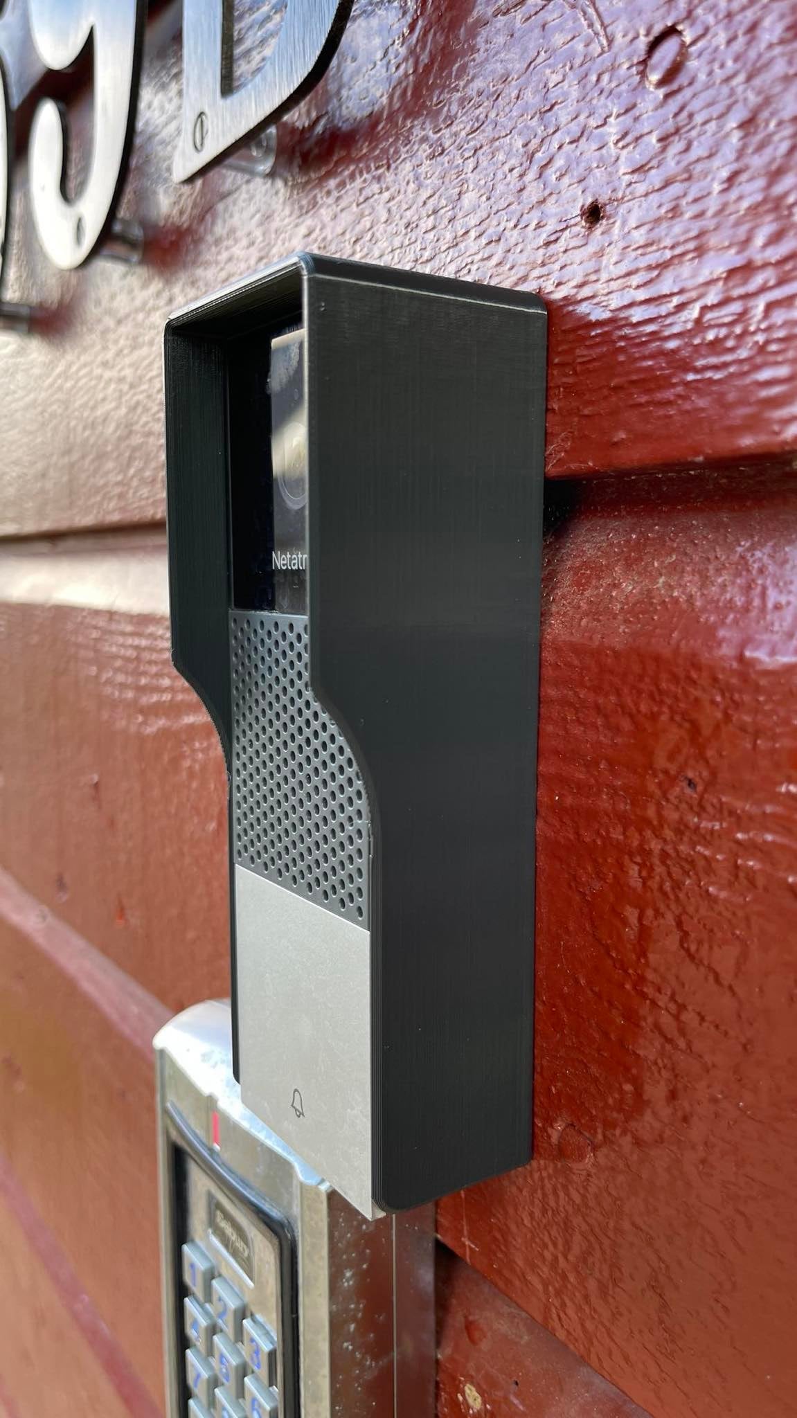 Netatmo ringeklokke værhus - Sort - PROTONORD - PROTONORD