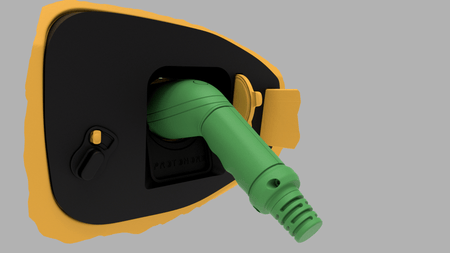 Nissan Ariya V2 vær og snø deksel for ladeport - PROTONORD - PROTONORD
