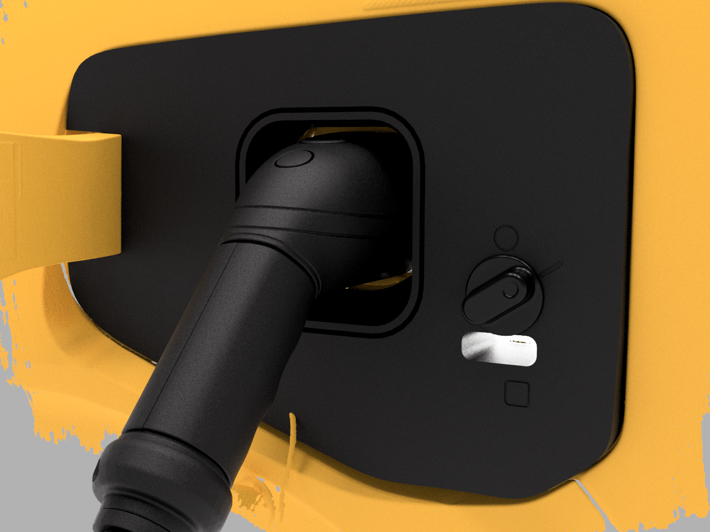 Renault 4 E - tech vær og snø deksel for ladeport - PROTONORD - PROTONORD