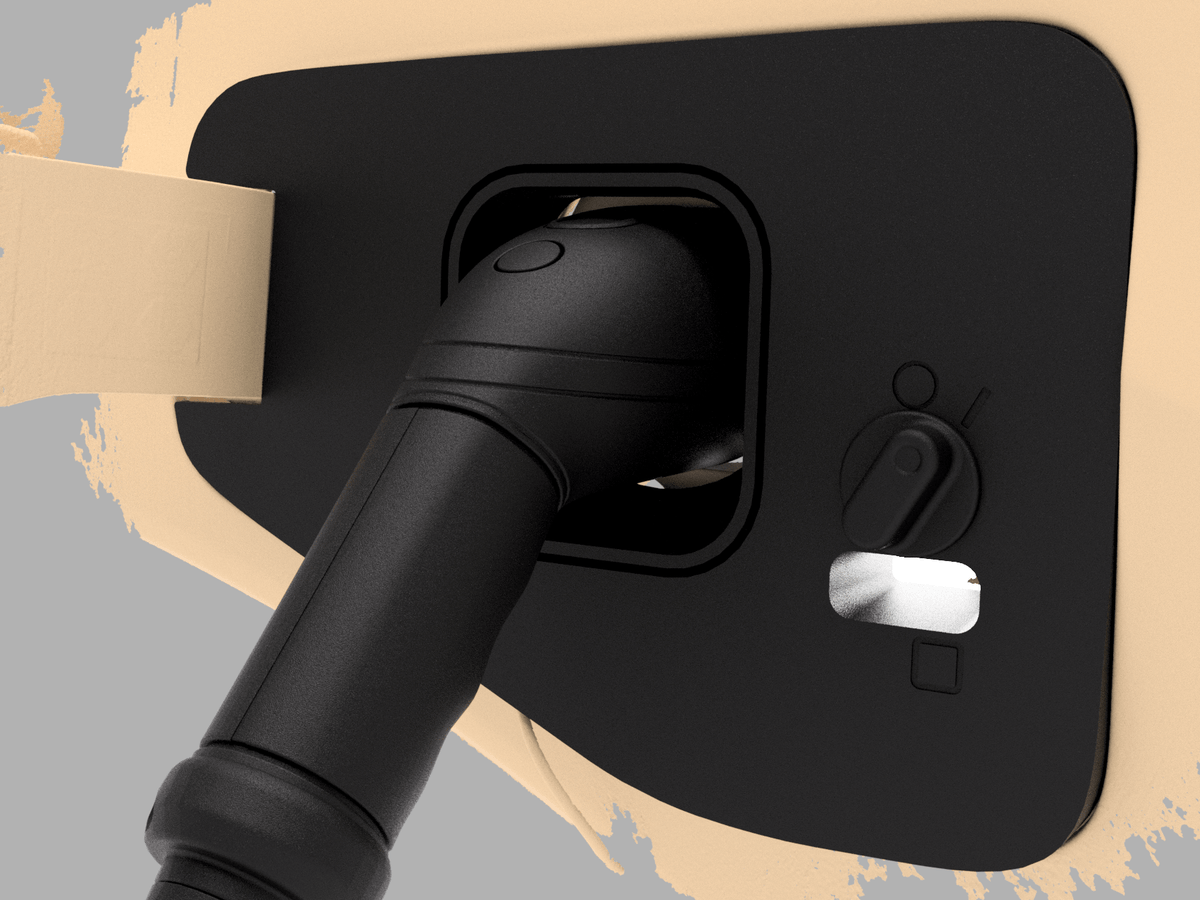 Renault 5 E - tech vær og snø deksel for ladeport - PROTONORD - PROTONORD