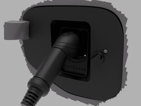 Suzuki e VITARA 4x4 vær og snø deksel for ladeport - PROTONORD - PROTONORD