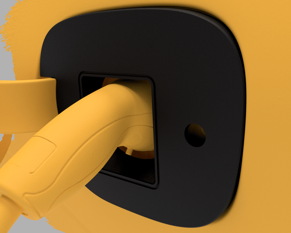 Volvo XC60 Plug - In Hybrid V2 vær og snø deksel for ladeport - Ladeport med låsehull - PROTONORD - PROTONORD