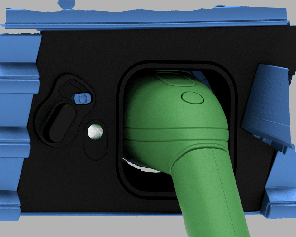 VW Volkswagen Passat Gte V2 vær og snø deksel for ladeport - PROTONORD - PROTONORD