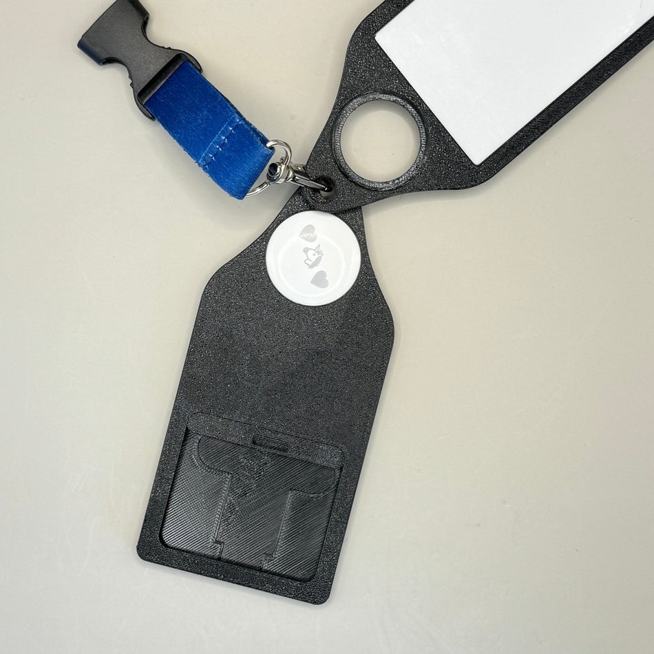 Yubico Yubikey (slim stack) med apple airtag feste - Sort - PROTONORD - PROTONORD
